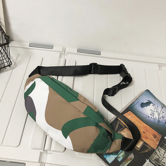 Bolsa Pecho Hombre Estampada Casual Moderna - Image 3