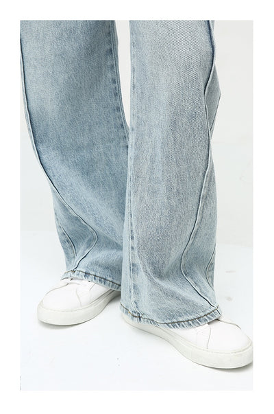 Jeans Retro Casual Americano con Efecto Desgastado - Image 14