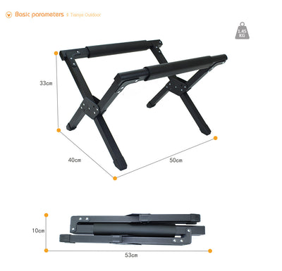 Estante Plegable de Aluminio para Camping y Almacenamiento Exterior - Image 6