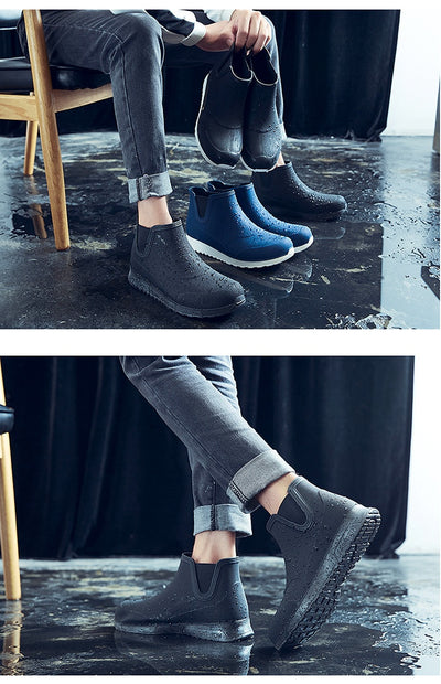 Botas Impermeables para Hombre con Suela Antideslizante - Comodidad Outdoor - Image 12
