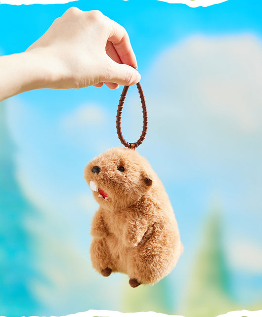 Peluche Colgante Adorable de Marmota - Image 9