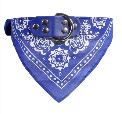 Collar bandana absorbente con patrón triangular para perros pequeños - Image 14