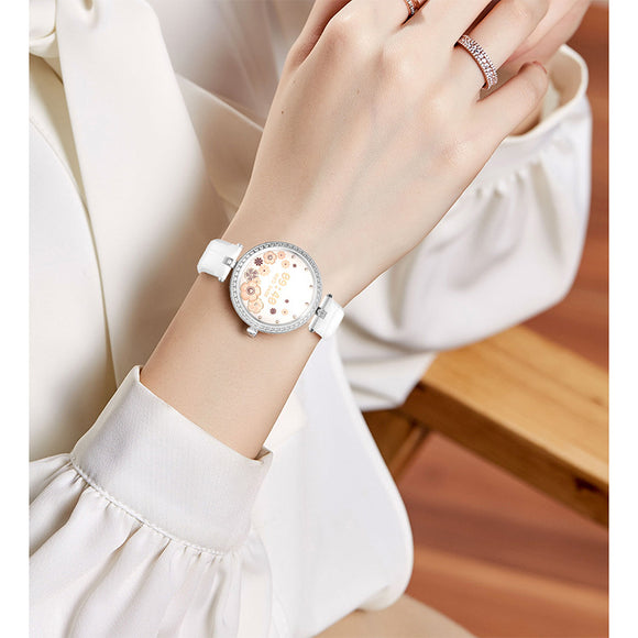 Reloj Inteligente para Mujer con Llamadas Bluetooth y Monitoreo de Salud
