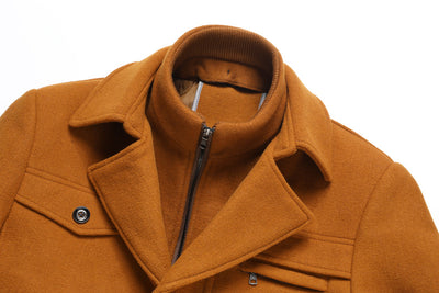 Abrigo de Lana Gruesa para Hombre - Elegancia y Calidez - Image 26