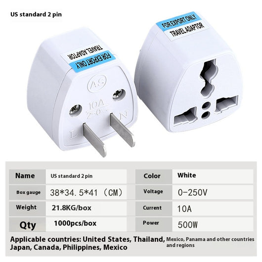 Adaptador Universal de Enchufes: Británico, Americano, Australiano y Europeo - Image 10