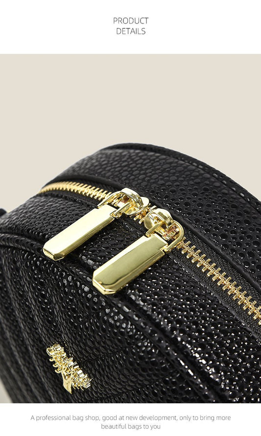 Bolso Redondo Pequeño con Cadena Elegante - Image 2