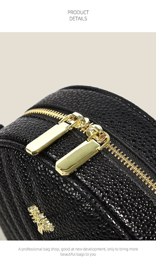 Bolso Redondo Pequeño con Cadena Elegante - Image 2