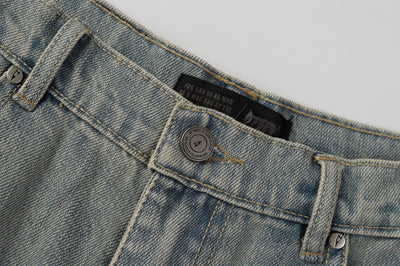 Jeans de Diseño Industrial Americano con Lavado Pesado - Image 13