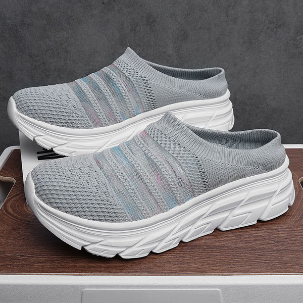Zapatillas Deportivas Plataforma Tejido Volador - Comodidad y Estilo para Todos los Días - Image 12