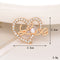 Jeans Button Hole Shoes Diy Accessories Bright Crystal Classic Estilo Ornament Accessories Upper Pearl Flower C300 Transparente