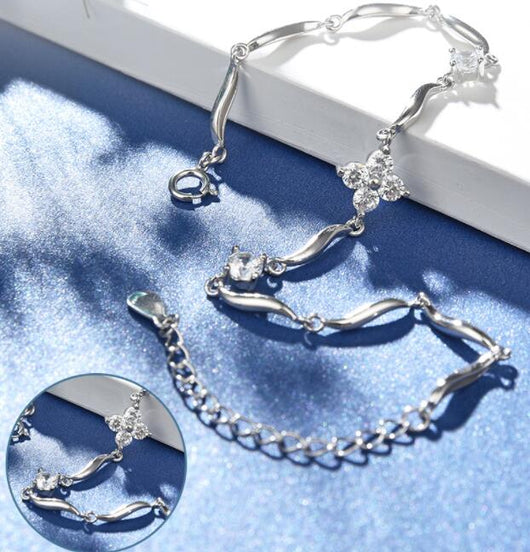 Pulsera Trébol de Cuatro Hojas Estilo Coreano Ins para Mujer - Image 5