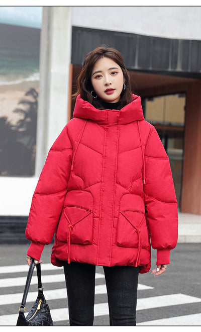 Abrigo Acolchado con Plumón y Capucha Oversized - Calidez Extrema - Image 15
