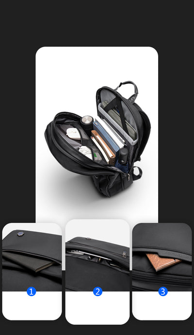 Mochila Ejecutiva Expandible para Viajes de Negocios - Image 13