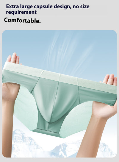 Calzoncillos Deportivos Ice Silk sin Costuras Efecto Piel Desnuda - Image 21