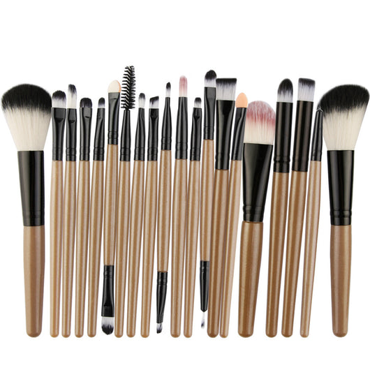 Set Profesional de Brochas de Maquillaje para Sombras y Base - Image 9