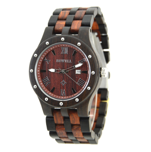 Reloj de Madera BEWELL - Elegancia Natural - Image 7