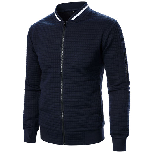 Sudadera con Cierre Deportiva de Cuello Alto para Hombre - Image 4