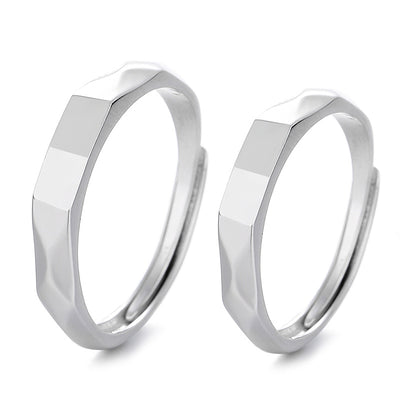 Anillo de Pareja en Plata 925 Resistente al Deslustre - Image 13
