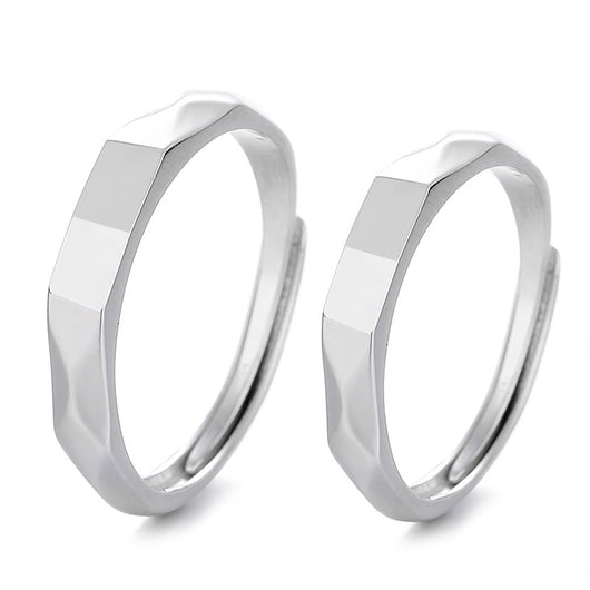 Anillo de Pareja en Plata 925 Resistente al Deslustre - Image 13