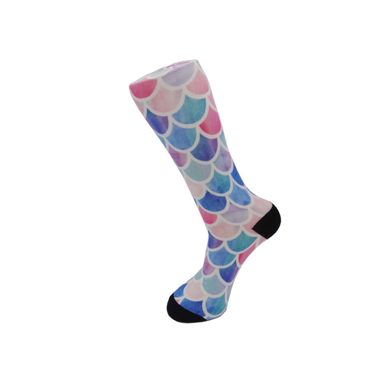 Calcetines Personalizados con Patrón de Escamas de Pez - Image 7