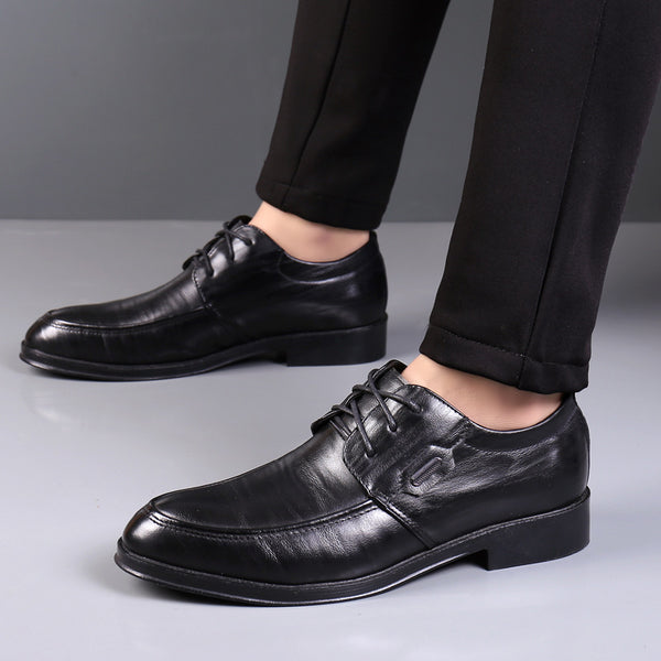 Sandalias Perforadas de Cuero para Hombre - Cómodas y Transpirables