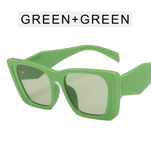 Gafas de Sol Retro Montura Cuadrada Efecto Ojo de Gato - Image 10