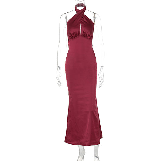 Vestido Elegante Backless sin Mangas para Verano - Image 21