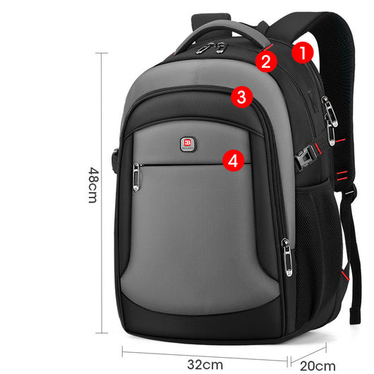 Mochila Portátil Casual para Hombre - Bolsa Escolar y Universitaria - Image 20