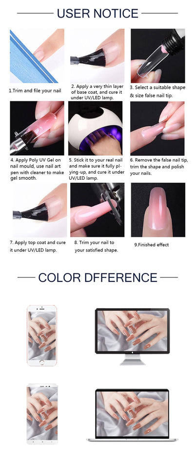 Kit Profesional de Herramientas para Pegamento Cristal Extendido - Image 6