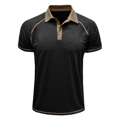Polo Clásico de Manga Corta para Hombre - Camiseta Bottoming - Image 37