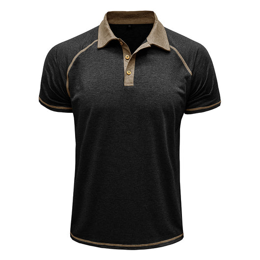 Polo Clásico de Manga Corta para Hombre - Camiseta Bottoming - Image 37