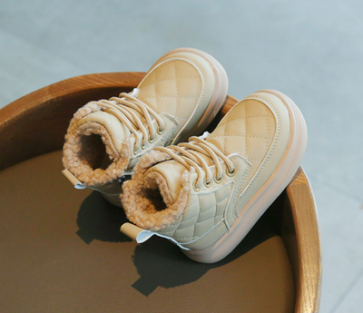 Botas de Invierno para Niñas - Estilo Británico con Lana de Cordero - Image 12