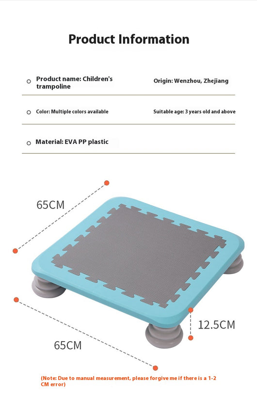 Cama Elástica Infantil Plegable para Ejercicio y Diversión - Image 16