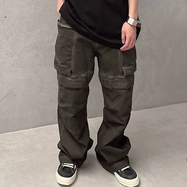 Pantalones de Trabajo Multibolsillos para Industria Pesada