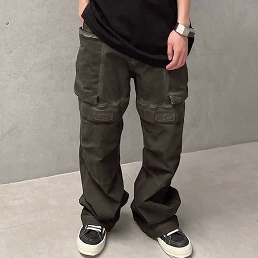 Pantalones de Trabajo Multibolsillos para Industria Pesada