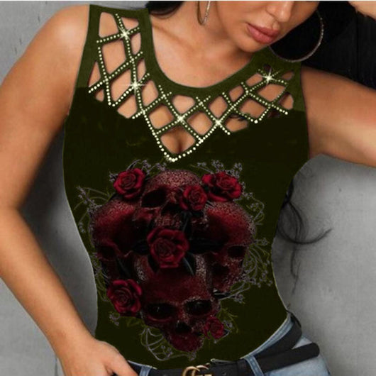 Chaleco Hueco Rosa para Mujer - Blusa Versátil y Moderna - Image 3