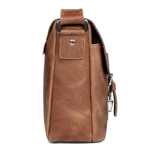 Bolso Bandolera de Cuero Vintage para Hombre - Image 7