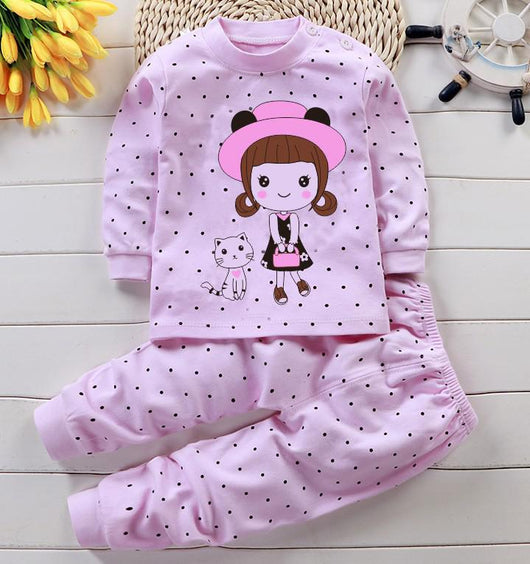 Pijama de Algodón para Bebé - Conjunto Otoñal - Image 33