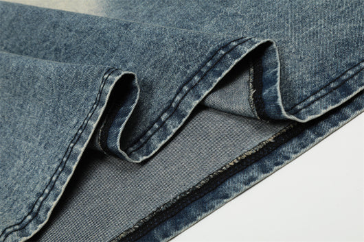 Polo Denim Manga Corta para Hombre - Estilo Casual Versátil - Image 10