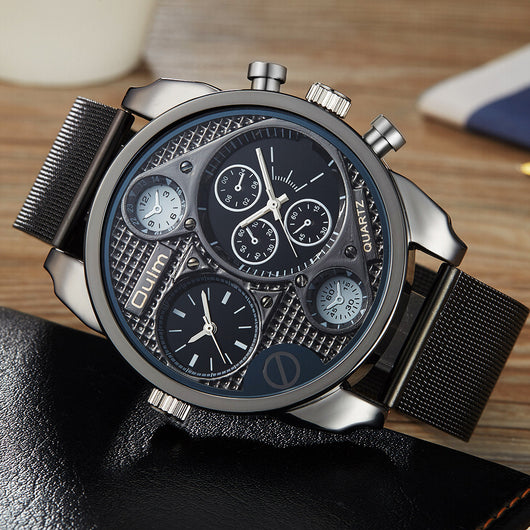 Reloj para Hombre con Correa de Malla de Acero - Image 28