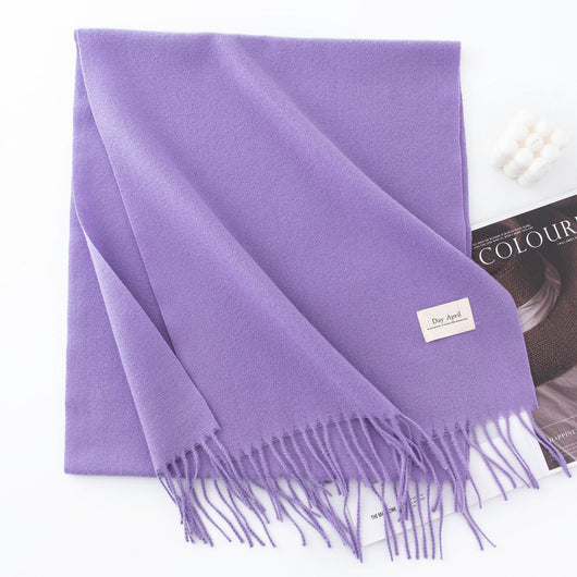 Bufanda de Cachemira Artificial Cálida para Mujer - Image 32