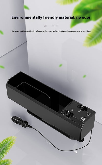 Organizador de Auto con Cargador Dual USB y Almacenamiento Inteligente - Image 23