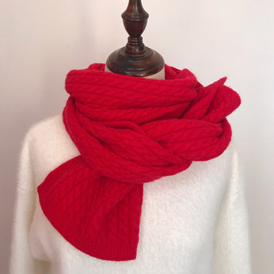 Chal Versátil de Color Sólido para Mujer - Abrigo Cálido y Elegante - Image 17