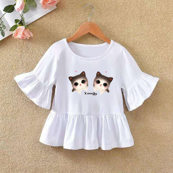Playera Infantil con Volantes en Mangas - Ideal para Verano - Image 5