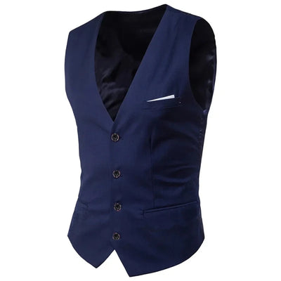 Chaleco de Traje Coreano Elegante para Hombre - Image 16