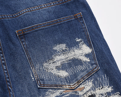 Jeans Rectos Vintage Desteñidos - Estilo Clásico Moderno - Image 9
