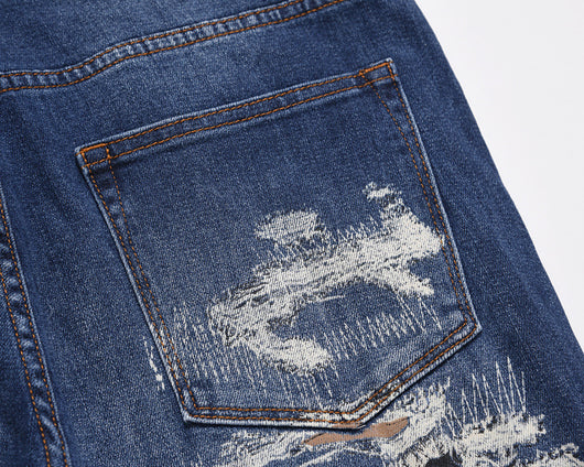 Jeans Rectos Vintage Desteñidos - Estilo Clásico Moderno - Image 9