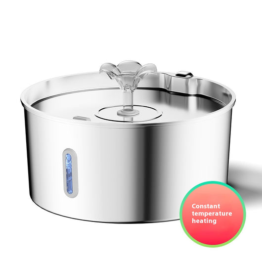 Dispensador Automático de Agua con Calefacción para Mascotas - 7L Acero Inoxidable - Image 11