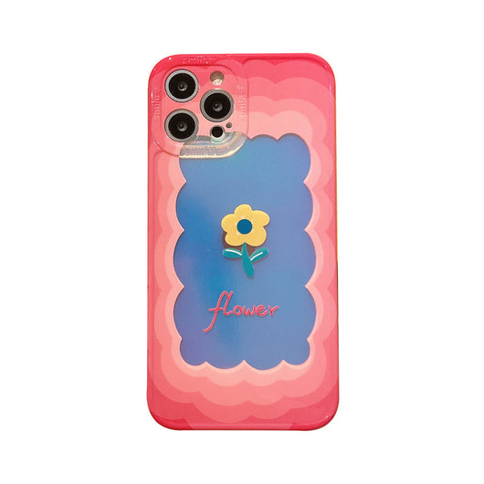 Funda Móvil Rombo Floral Diseño Minimalista - Image 3