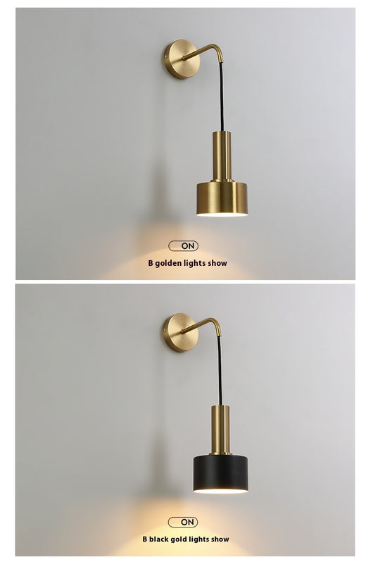 Lámpara de Pared Dorada Elegante para Dormitorio y Mesita de Noche - Image 10